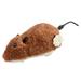 Waroomhouse Loneliness Solution for Pets Cat Toy Mouse Shape Cat Toy Realistic Mouse Shape Entertaining Toy Boredom Relief Clockwork Cat Plush Toy Pet Supplies