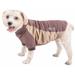 Active Barko Pawlo Relax-Stretch Wick-Proof Performance Dog Polo T-Shirt Brown - Extra Large