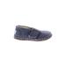 TOMS Booties: Slip-on Wedge Boho Chic Blue Print Shoes - Kids Girl's Size 3