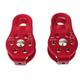 DITUDO Rock Pulley Rope Tree Climbing Climber Arborist Fixed Pulley Red