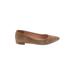 J.Crew Flats: Tan Print Shoes - Women's Size 7 - Pointed Toe