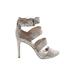 Vince Camuto Heels: Gladiator Stilleto Cocktail Party Ivory Shoes - Women's Size 10 - Open Toe