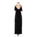 T-Bags Los Angeles Casual Dress - Maxi: Black Dresses - Women's Size Small