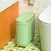 ALROMP 3.1 Gallons Plastic Touch Top Trash Can Plastic in Green | 11 H x 13 W x 6 D in | Wayfair JO122BYGQ