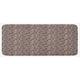 Brown 0.1 x 19 x 47 in Kitchen Mat - East Urban Home Urban Kitchen Mat, Polyester | 0.1 H x 19 W x 47 D in | Wayfair