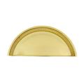 Grandeur 3" Center to Center Arch Pull Metal in Yellow | 3.4 H x 1.62 W x 0.81 D in | Wayfair 603459