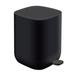 HUFTGOLD Step-On Trash Can w/ Lid, 9L Modern Waste Basket Plastic in Black | 10.6 H x 8.7 W x 8.7 D in | Wayfair HG0032BLKA