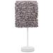 Ivy Bronx Josselynn Metal Table Lamp Metal in Gray | 19.5 H x 8 W x 8 D in | Wayfair BA177DBAF9154C78AE8824F5E99CD83B