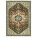 "Francesca FR09M Brown/Orange 2'3"" x 7'6"" Indoor Area Rug - Oriental Weavers FFR09M068235ST"