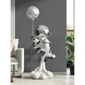 95cm astronauta lampada a palloncino scultura grande decorazione da terra soggiorno mobile TV