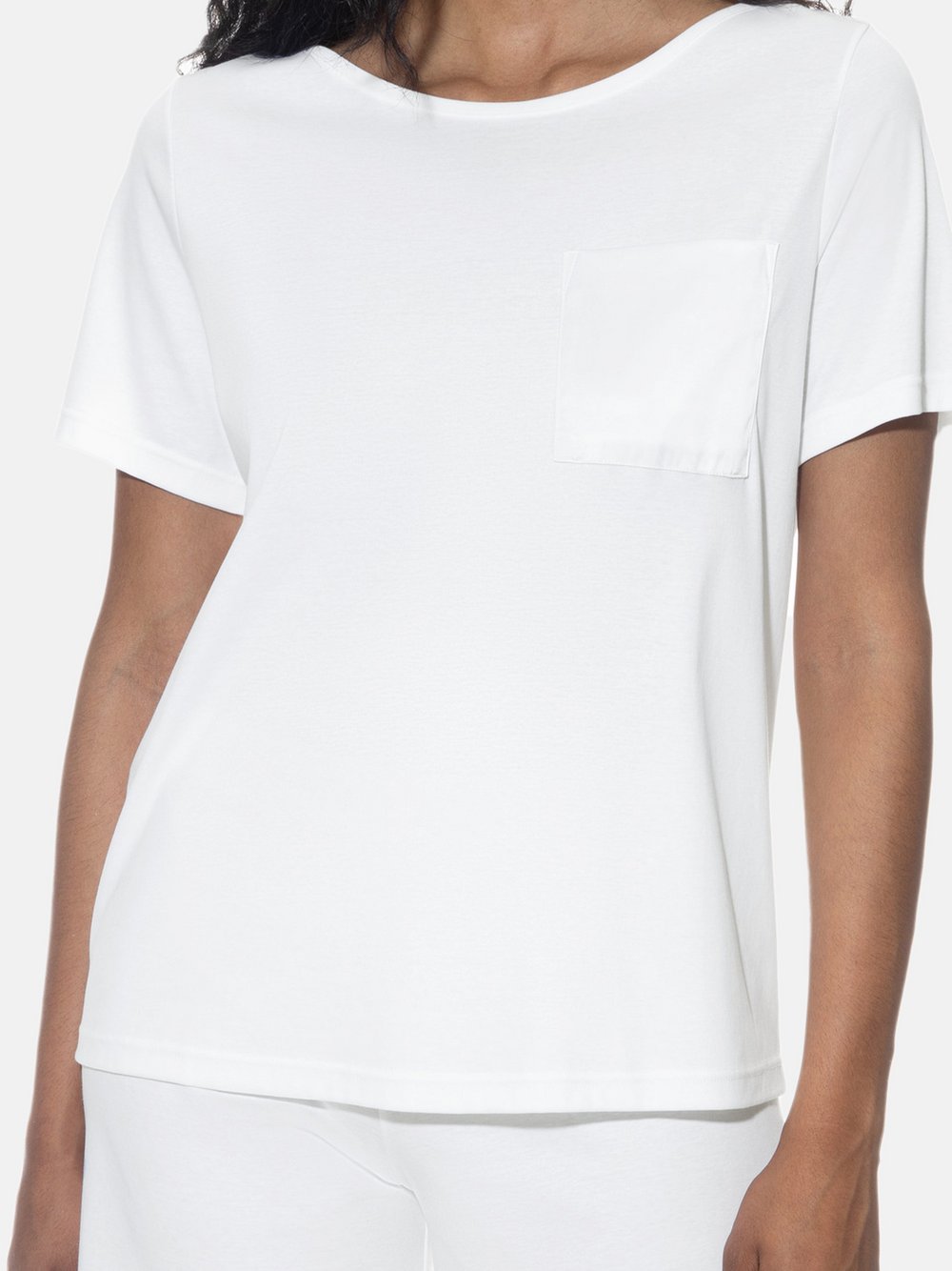 Mey Schlafanzug Oberteil Damen weiß, 42 Image