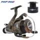 MIFINE TELE CARP Double Brake Fishing Reels with Mono Line Spinning Wheel 5.2:1 High-Speed Gear