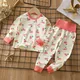 Spring Autumn Children's Cotton Underwear Set Boys Girls Cothing Baby Long Johns Pajamas Cotton Kids