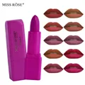 MISS ROSE Matte Lipstick Purple Long Lasting Waterproof/Water-Resistant Nutritious Easy To Wear