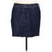 Old Navy Denim Skirt: Blue Print Bottoms - Women's Size 12