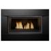 74 in. Thermostatic Remote Electric Fireplace with Symmetry Xtra Tall Bespoke