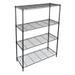 4 Shelf Adjustable Heavy Duty Storage Shelving Unit Steel Organizer Wire Rack