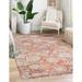 Rugs.com Lola Collection Rug â€“ 3 x 5 Brick Red Medium Rug Perfect For Entryways Kitchens Breakfast Nooks Accent Pieces