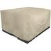 Eevelle Meridian Patio Sectional Set Cover Marinex Marine Grade Fabric Durable Waterproof - Outdoor Lawn Furniture Set Covers - All-Weather Protection - 68 D x 138 W x 30 H Khaki