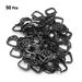 ZPSHYD Shade Net Clip 50Pcs Shade Cloth Clips Black Shade Cloth Plastic Clips Clamp Trellis Garden Flower Vegetable Vine Fixed Clip Plant Support