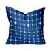 12 x 4 x 12 in. Blue & White Enveloped Gingham Throw Indoor & Outdoor Pillow