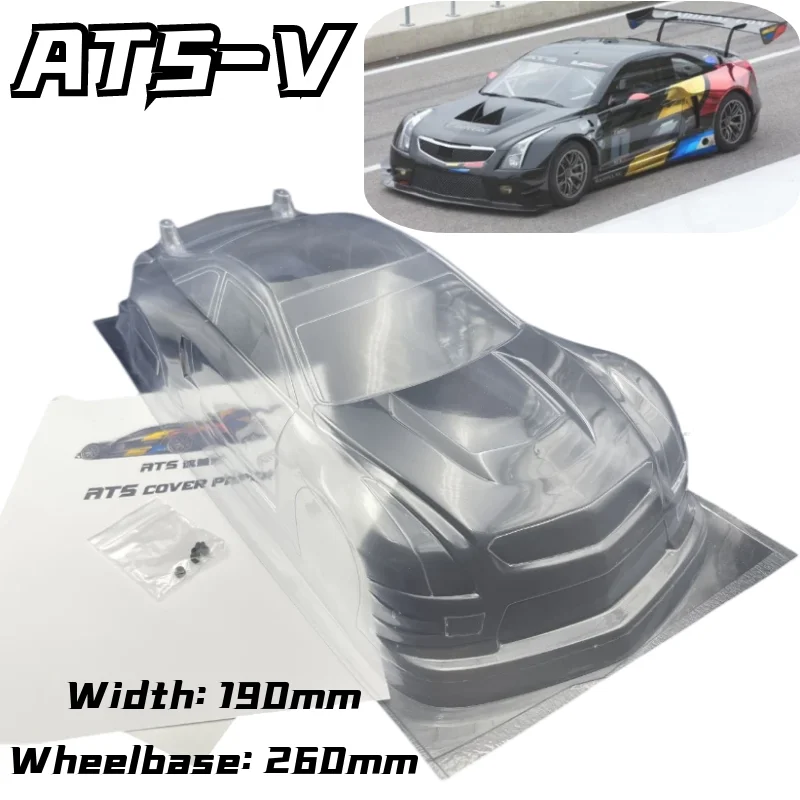 Rc 190 ats v pvc Karosserie 260mm Breite mm Radstand mit Heck ohne Farbe rc Turing Drift gt On-Road-Auto