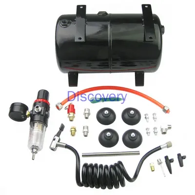 AS18B AS186 Modell Luftpumpe Air Lagerung Tank Luft Kompressor Spray Pumpe 3,5 L 4 Löcher Air Tank