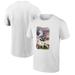 Men's Ripple Junction White The New Day Unicorn Ride Graphic T-Shirt