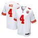 Men's Nike Rashee Rice White Kansas City Chiefs Game Jersey