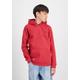 Kapuzenshirt ALPHA INDUSTRIES "ALPHA Kids - Hoodies Back Print Hoody Kids" Gr. 12, rot (mars red) Mädchen Shirts Tops