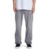 Straight-Jeans DC SHOES "Worker", Herren, Gr. 30(S) / Länge 32(M), Länge 32, grau (grau wash), 80% Baumwolle, 20% Baumwolle, Jeans