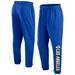 Men's Fanatics Branded Royal Los Angeles Rams Chop Block Fleece Sweatpants