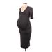 Isabella Oliver Casual Dress: Black Dresses - Women's Size 6 Maternity