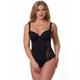 Body AFTER EDEN D-CUP & UP "Mila" Gr. 80, Cup D, schwarz (black) Damen Bodies Shirtbodys