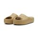 Sandale PUMA "Shibusa Slides Damen" Gr. 40.5, beige (prairie tan beige) Schuhe Halbschuhe