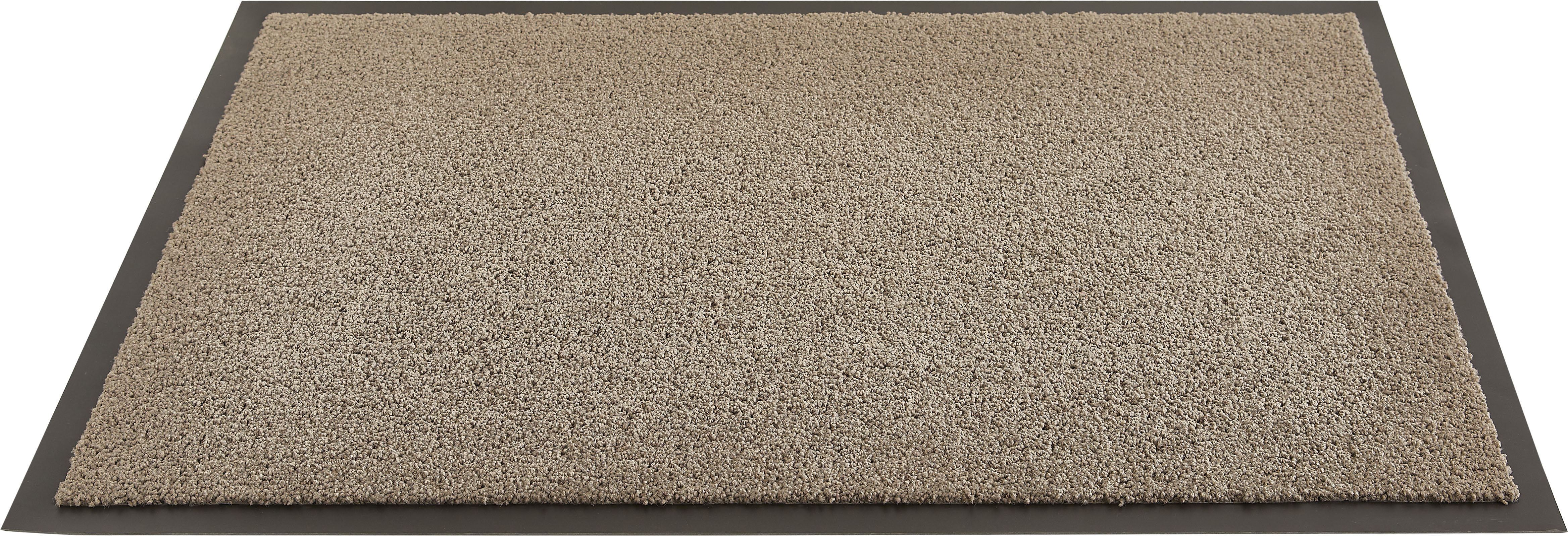 Fußmatte ANDIAMO "Verdi, Made in Netherlands", grau (taupe), B:60cm H:6mm L:180cm, Kunstfaser, Teppiche, Schmutzfangläufer, Schmutzfangmatte, auch für überdachten Außenbereich geeignet, waschbar Image