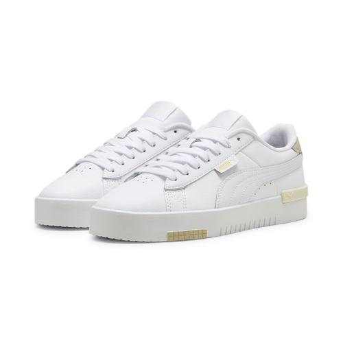 „Sneaker PUMA „“Jada Renew Sneakers Damen““ Gr. 35.5, weiß (white gold putty beige) Schuhe Sneaker“