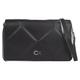 Schultertasche CALVIN KLEIN "RE-LOCK QUILT SHOULDER BAG" Gr. B/H/T: 28 cm x 18 cm x 8 cm, schwarz (ck black) Damen Taschen Handtaschen