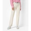 5-Pocket-Jeans BRAX "Style MADISON" Gr. 42, Normalgrößen, weiß Damen Jeans 5-Pocket-Jeans
