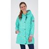 Regenjacke DEPROC ACTIVE "Friesennerz ANKERGLUTZAUBER", Damen, Gr. 44 (L), blau (türkis), Obermaterial: 100% Polyurethan; Futter: 100% Polyester, casual, figurumspielend, Langarm gerader Abschluss mit Druckknopf, Jacken, auch in Großen Größen...
