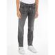 Slim-fit-Jeans TOMMY JEANS "SCANTON SLIM" Gr. 33, Länge 32, schwarz (denim black) Herren Jeans Slim Fit