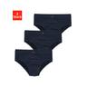 Slip H.I.S Gr. L, blau (marine) Herren Unterhosen ohne Seitennaht