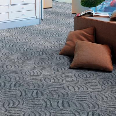 Teppichboden ANDIAMO "Amberg, Strukturschlinge, Made in Belgium", grau, B:300cm H:9mm L:150cm, Kunstfaser, Teppiche, Breite 200, 300, 400 oder 500 cm, Hoch-Tief Effekt, strapazierfähig Image