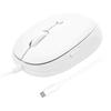 Macally USB-C Mouse for Mac with Back Button (White) MFAEC