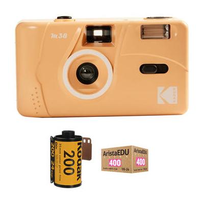 Kodak M38 35mm Film Camera Kit (Grapefruit) DA00257
