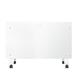 1500W Convector Heater, Ultra-thin Wall-mounted or Freestanding, Ultra-white Glass Panel