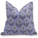 Wildon Home® Bencion Floral Linen Indoor/Outdoor Pillow Cover Linen in Blue | 14 H x 20 W x 20 D in | Wayfair 6654CB212DDC4BD58C80D64335F02FDC