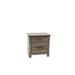 Red Barrel Studio® Gulkis Nightstand Wood in Gray/Brown | 24 H x 24 W x 16 D in | Wayfair 8782845FE72B436CB5BC542BB63ACF30