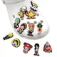 Luffy Chopper Chaussures Boucles One Piece Figure Crocs Charms Chaussures Fleurs Chaussures