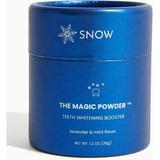 Snow Teeth Whitening Magic Powder - Teeth Whitening Kit Supplement Adds Whitening Effects to Any Toothpaste Oral Care Product with Calcium Carbonate for White Teeth Lavender & Mint Flavor 1.2-oz
